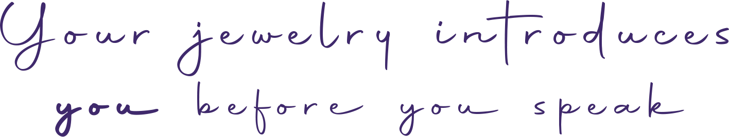 Life is not perfect but jewelry can be